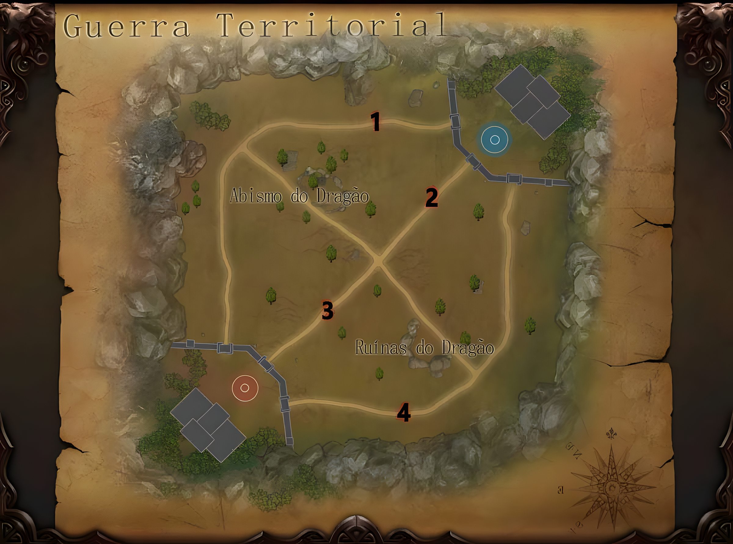 Mapa da Guerra Territorial